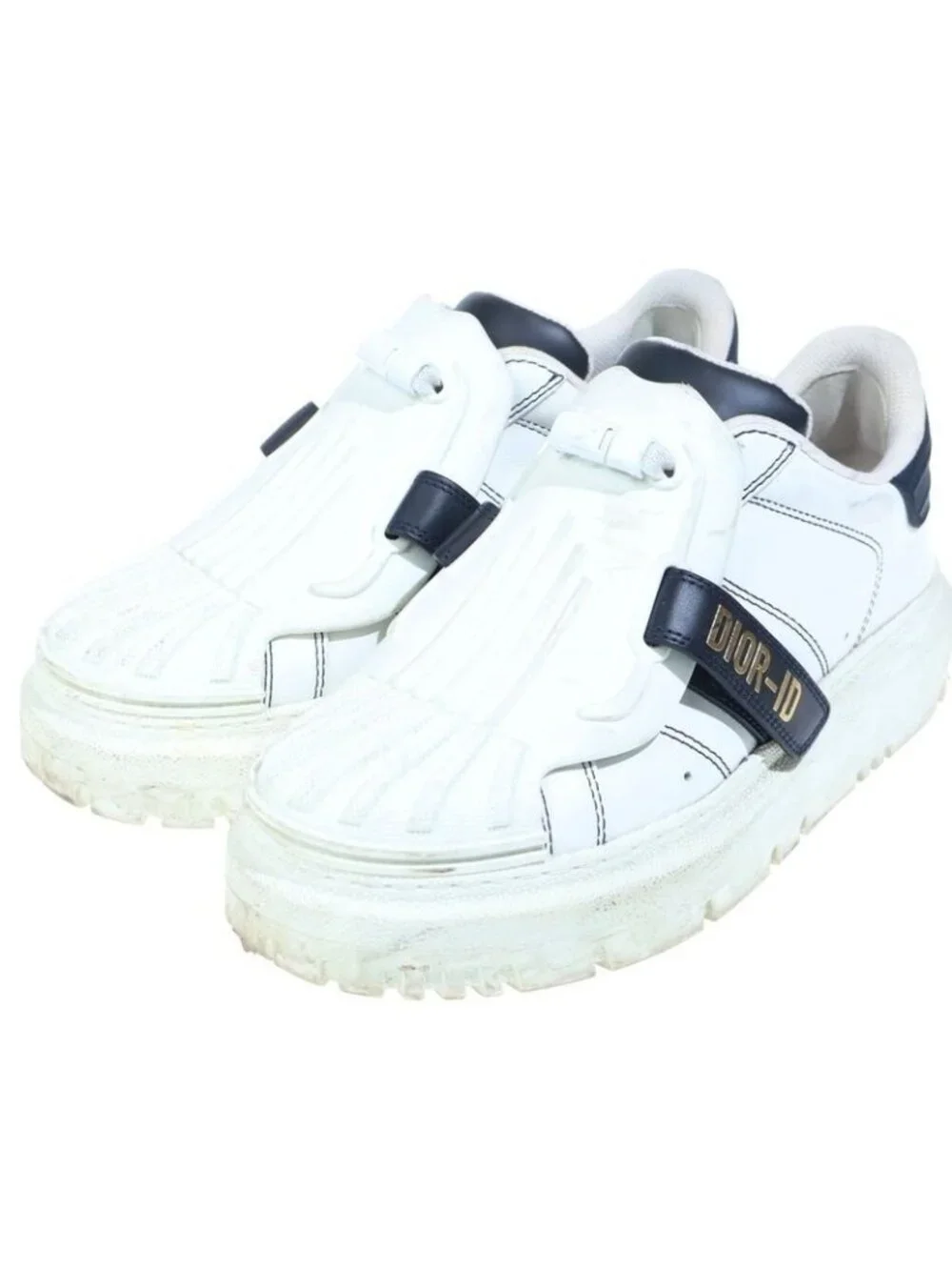 Dior Id Rubber Low Cut Sneakers White - Picture 2 of 6